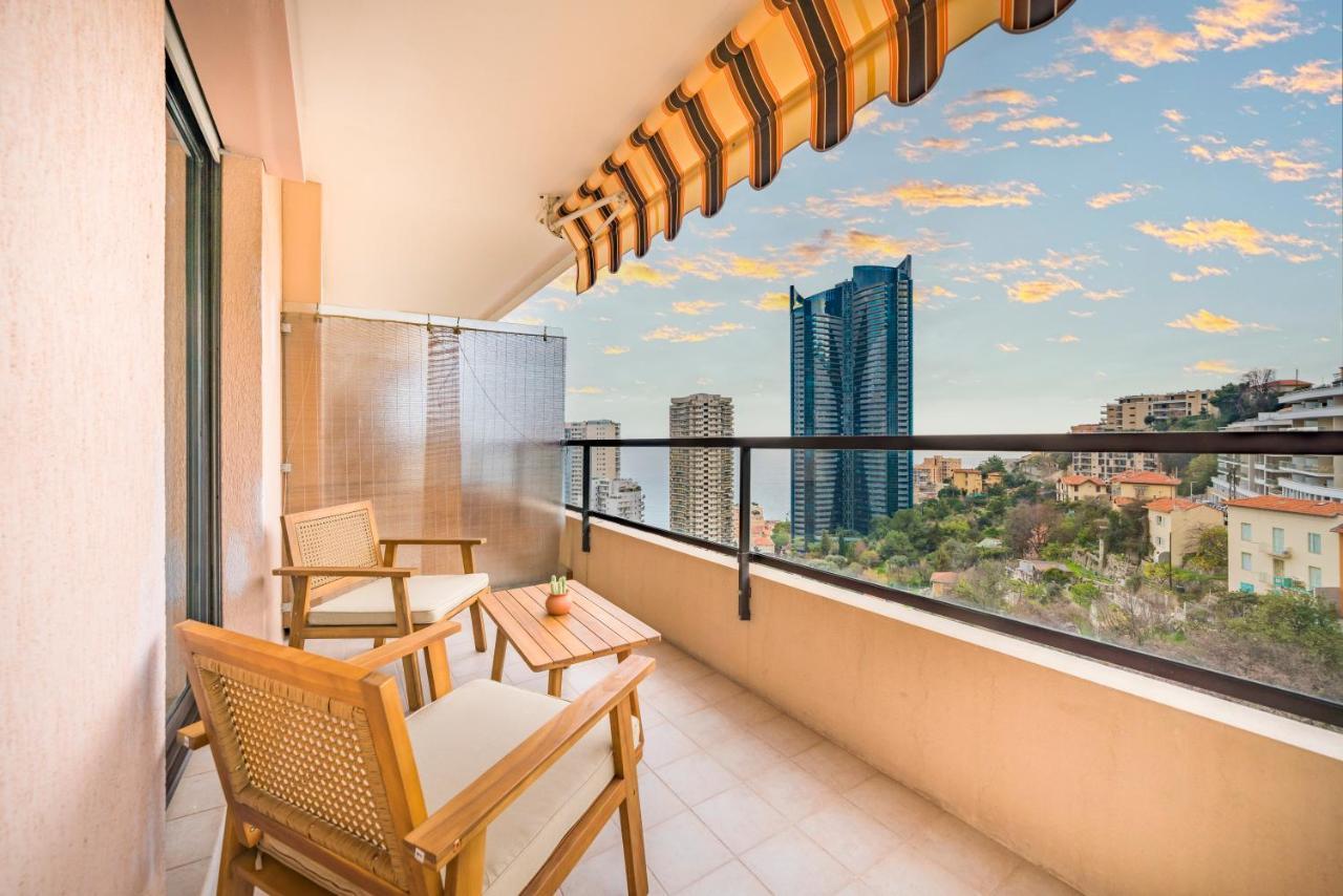 5Mn Monaco - Vue Mer - Parking - Piscine - Bb ボーソレイユ エクステリア 写真