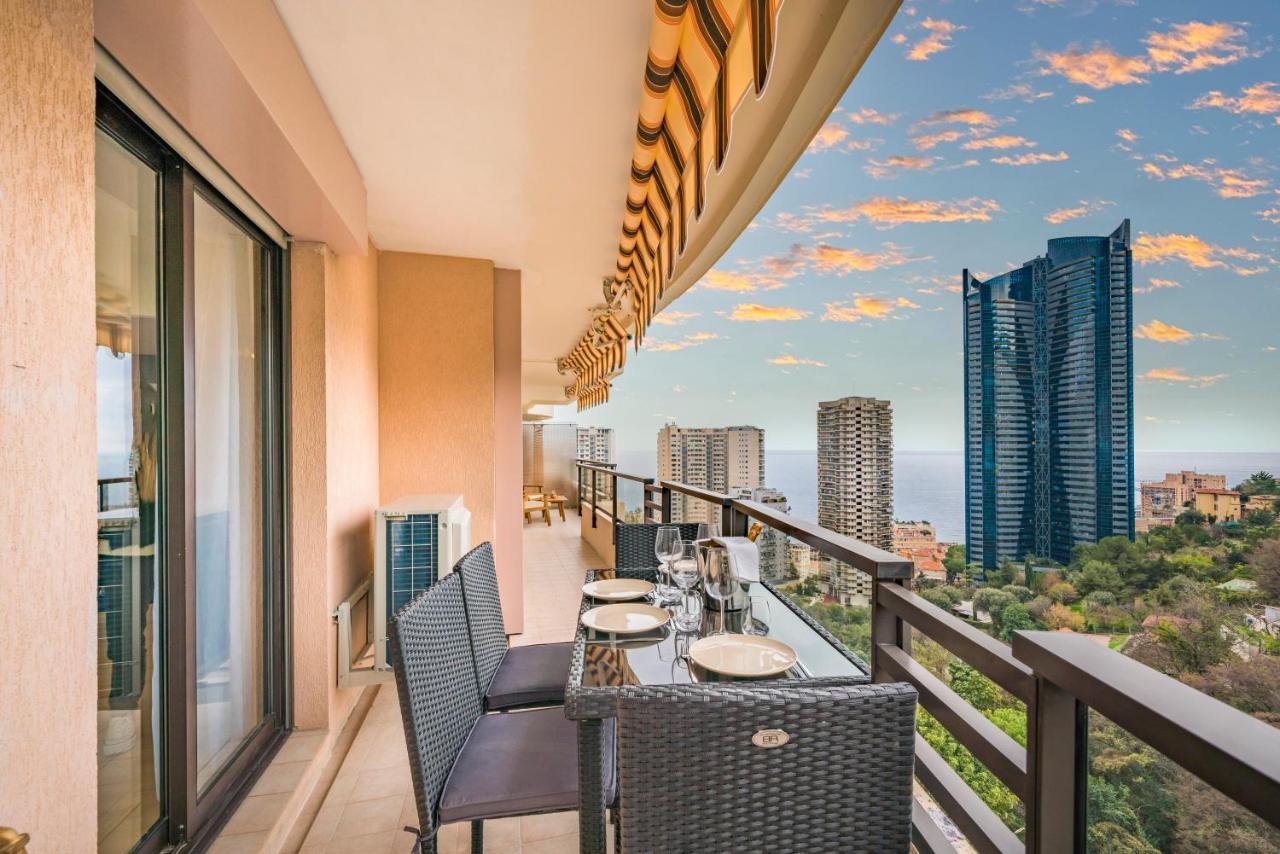 5Mn Monaco - Vue Mer - Parking - Piscine - Bb ボーソレイユ エクステリア 写真