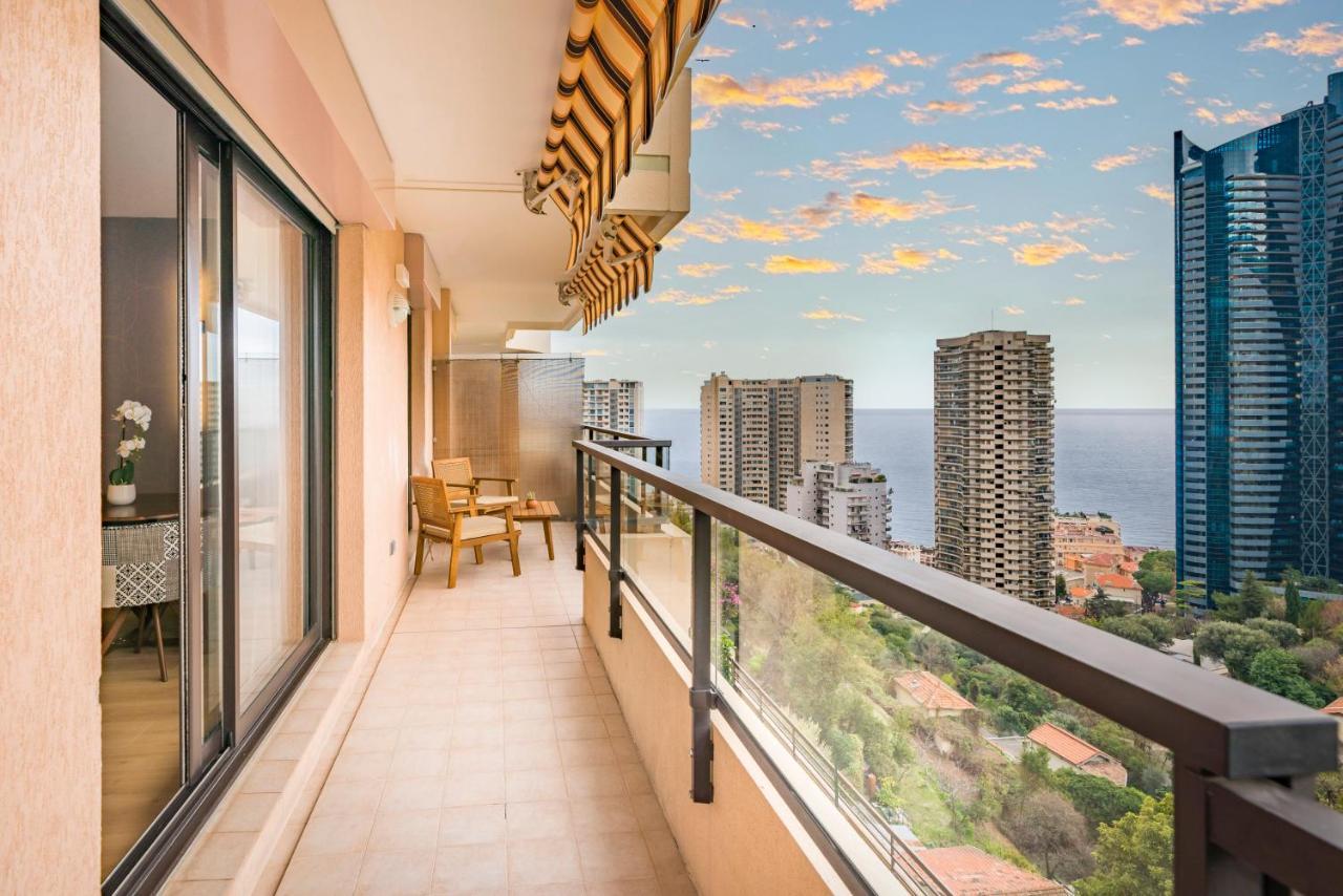 5Mn Monaco - Vue Mer - Parking - Piscine - Bb ボーソレイユ エクステリア 写真