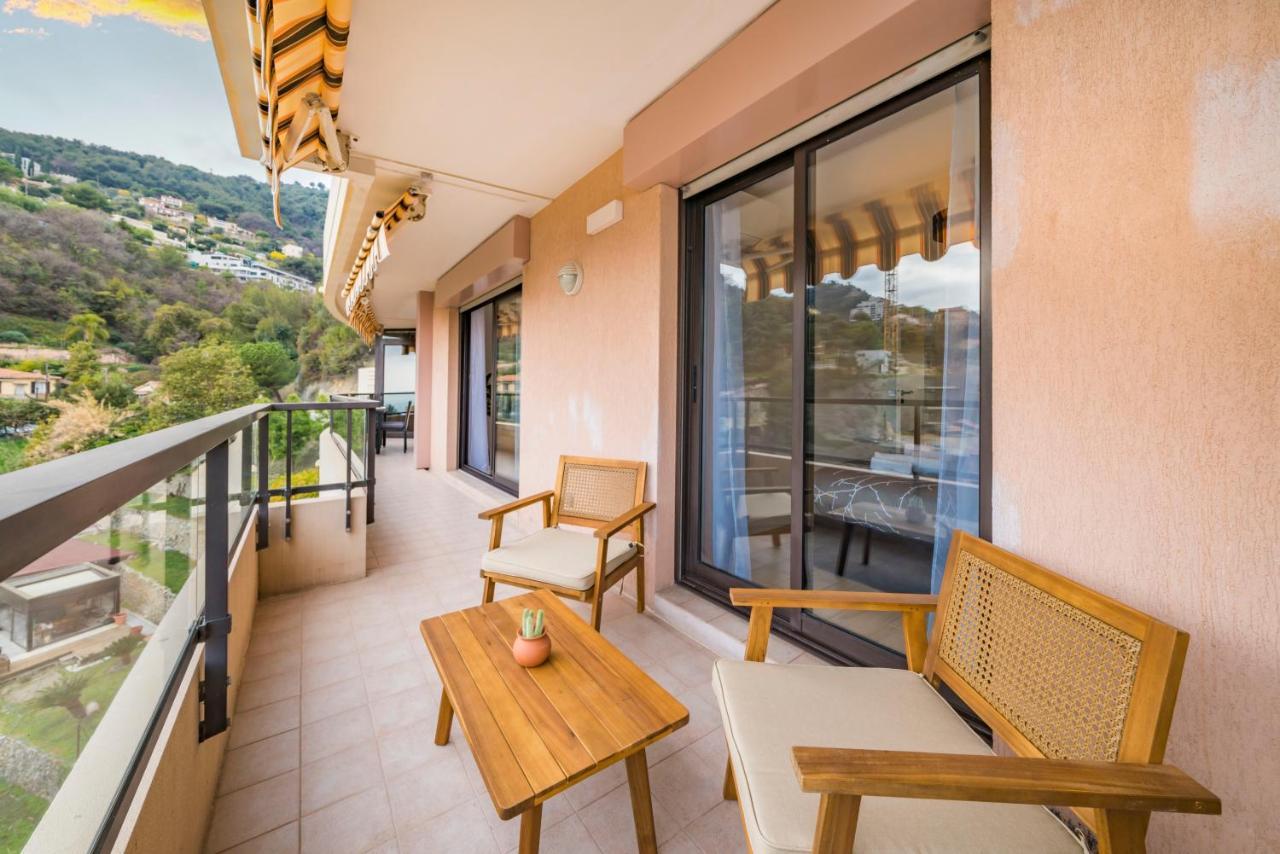 5Mn Monaco - Vue Mer - Parking - Piscine - Bb ボーソレイユ エクステリア 写真